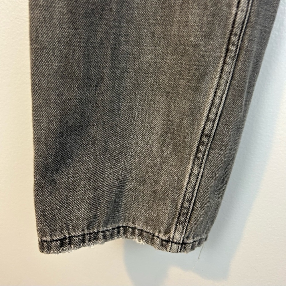 Ba&shHigh Waisted Grey Wide Leg "Lady Jeans Size M - Picture 10 of 14